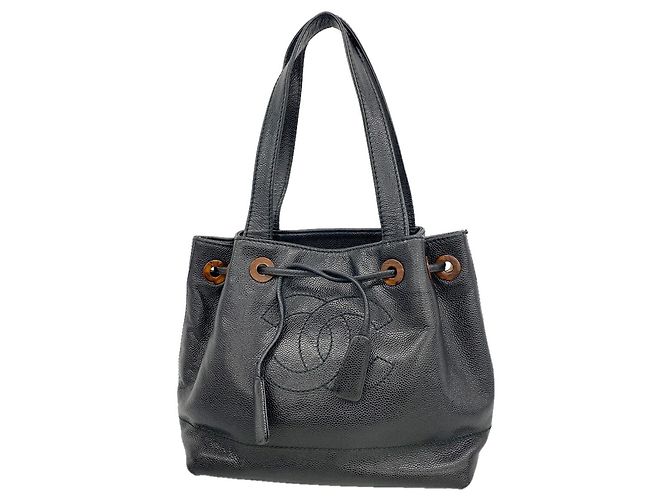 Chanel Shopper-Bag Schwarz