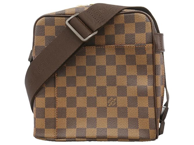 Bolsa de Ombro Louis Vuitton Damier Olaf PM Damier ebene