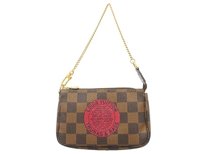 Louis Vuitton Damier Mini Pochette Accessoires N58011 Damier ebene