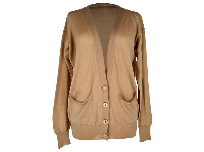 Stella Mc Cartney Cardigã abotoado Stella Mccartney em cashmere bege