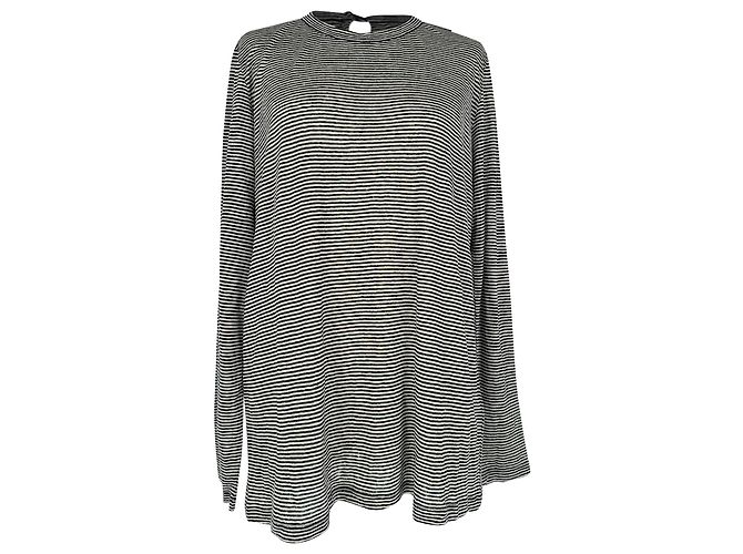 Brunello Cucinelli Gestreiftes Jersey-Sweatshirt aus multicolorigem Leinen Mehrfarben