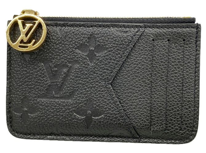 Portamonete Louis Vuitton Monogram Empreinte Nero