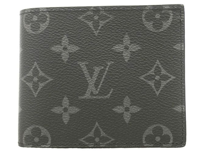 Louis Vuitton Monogram Eclipse Portefeuille Marco NM Wallet Nero