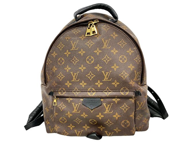 Sac à dos Louis Vuitton Monogram Palm Springs Marron