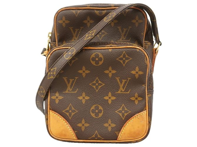 Bolsa de Ombro Louis Vuitton Monogram Amazon Marrom