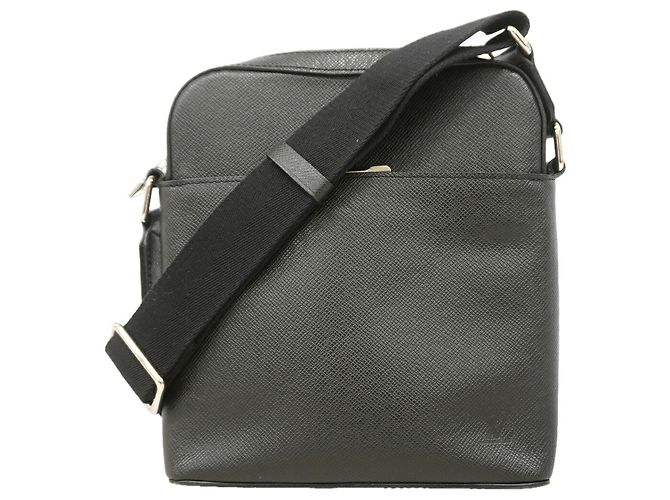 Borsa a tracolla Louis Vuitton Taiga Anton Pochette Grigio