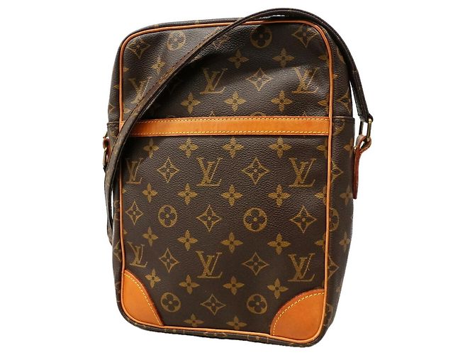 Bolsa de Ombro Louis Vuitton Monogram Danube MM Marrom