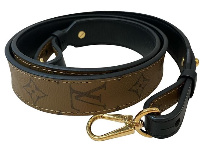 Louis Vuitton Shoulder Strap XL Monogram Reverse Canvas Brown
