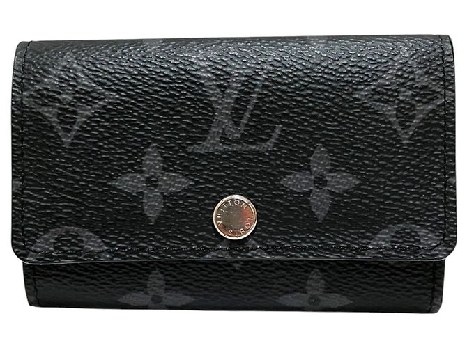 Louis Vuitton Multicles 6 Key Case Black