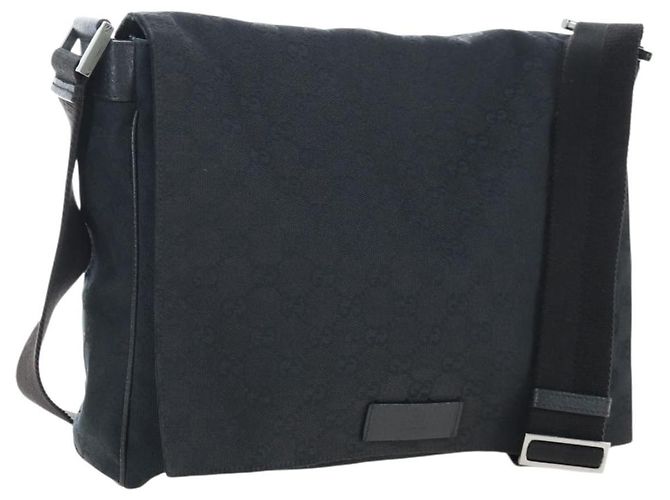 Gucci Shoulder Canvas Black