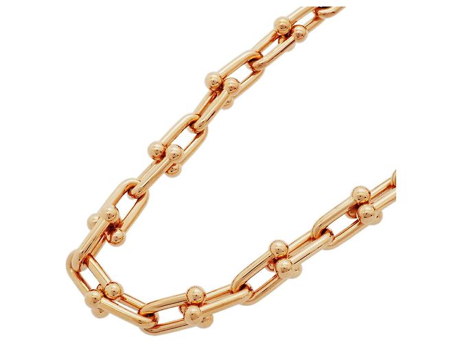 Autre Marque Collar Tiffany & Co. de oro rosa de 18K con eslabones medianos
