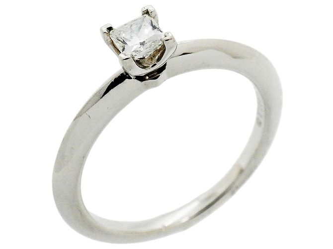 Autre Marque Tiffany & Co. Platin-Solitär-Diamantring