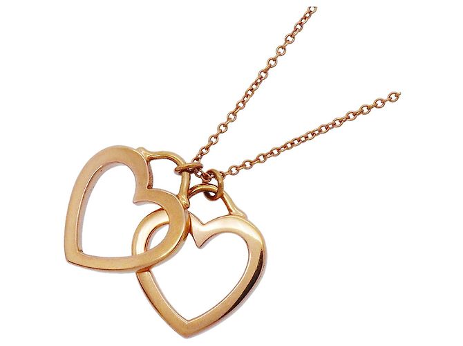 Autre Marque Collar Sentimental Double Heart Tiffany & Co.