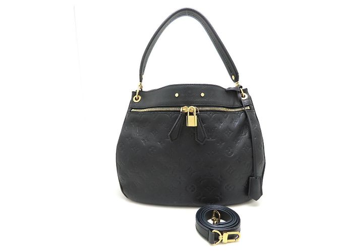 Borsa a tracolla Louis Vuitton Monogram Empreinte Spontini Nero