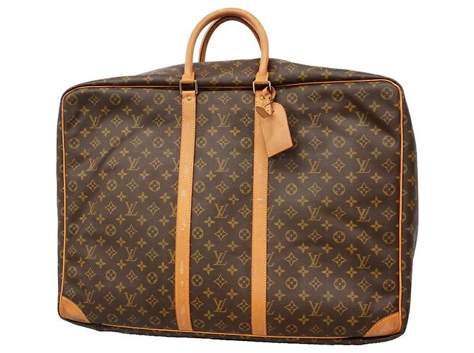 Borsa Louis Vuitton Brown Boston Monogram Sirius 60 Marrone