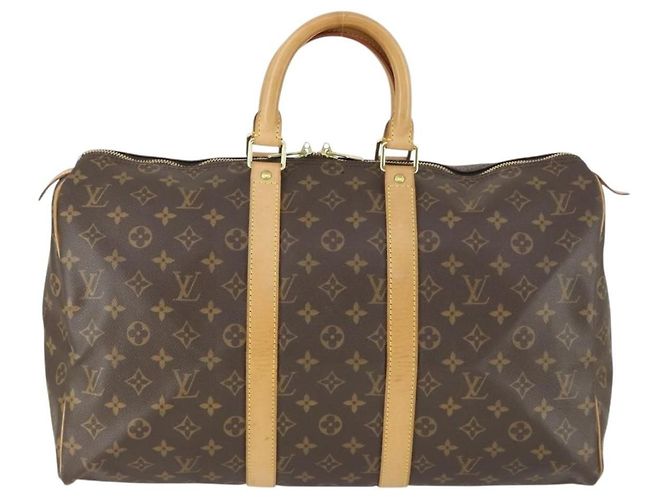 Louis Vuitton Keepall Monogram Canvas 45 Marron