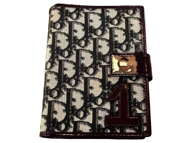 Agenda Dior Monogram Blanco Azul