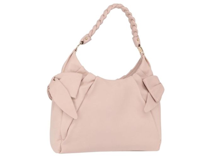Salvatore Ferragamo Vala Leather Rosa