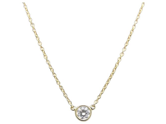 Autre Marque Collar Tiffany By the Yard en oro amarillo de 18K
