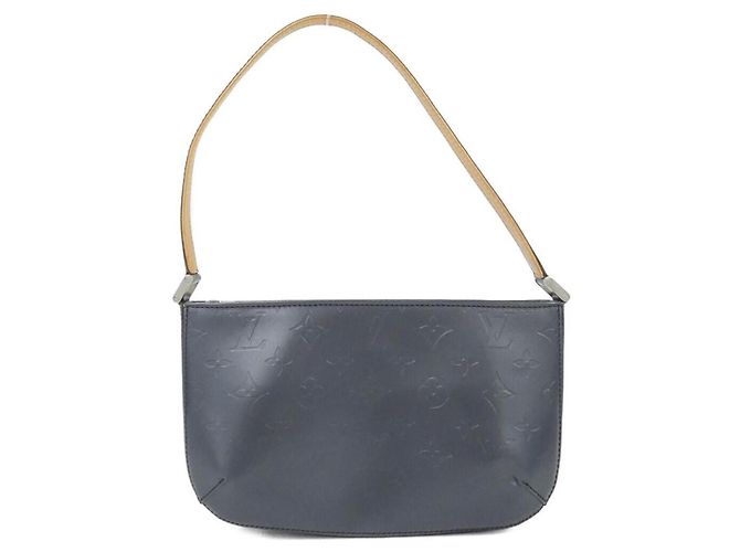 Bolsa de Ombro Louis Vuitton Monogram Matte Fowler Azul