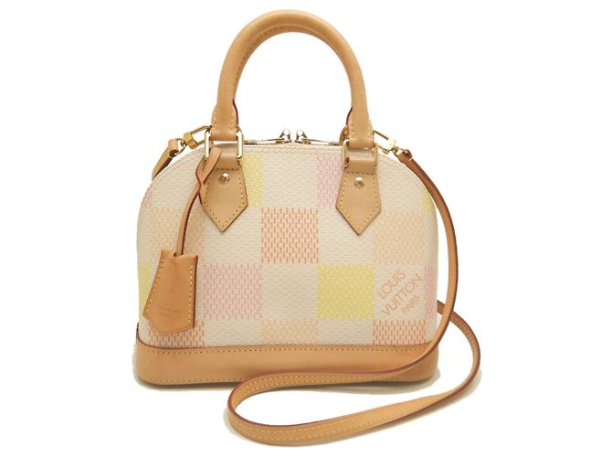 Bolsa Louis Vuitton Damier Alma BB Pescaria