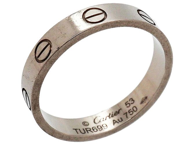 Cartier Mini Love Ring in 18K Weißgold