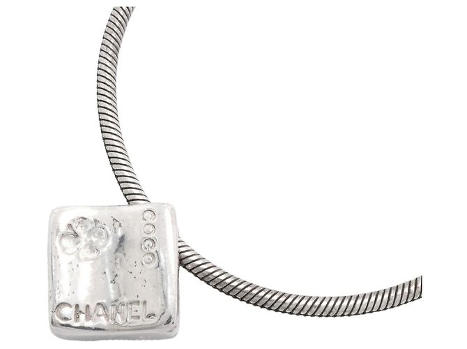 Chanel Camélia Halskette aus 925 Silber