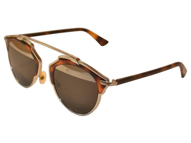 Occhiali da sole Dior So Real Marrone Metallico