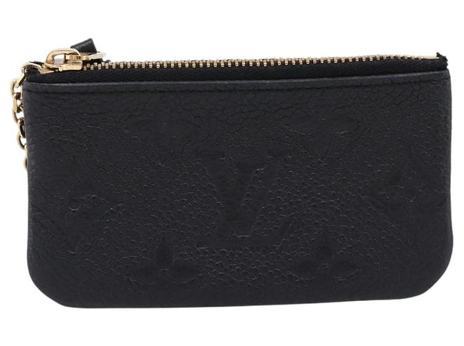 Louis Vuitton Key Monogram Empreinte Leather Nero