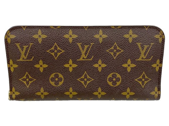 Louis Vuitton Monogram Portefeuille Insolite Long Wallet Brown