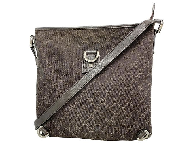 Borsa a tracolla Gucci Abby Marrone