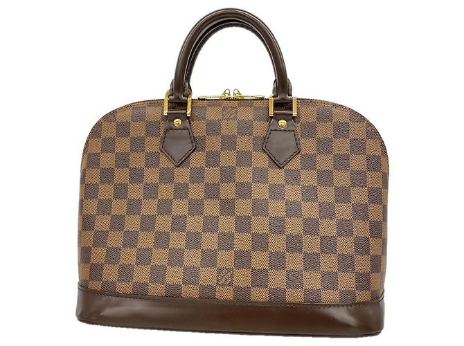 Louis Vuitton Damier Alma Handtasche N51131 Damier ebene