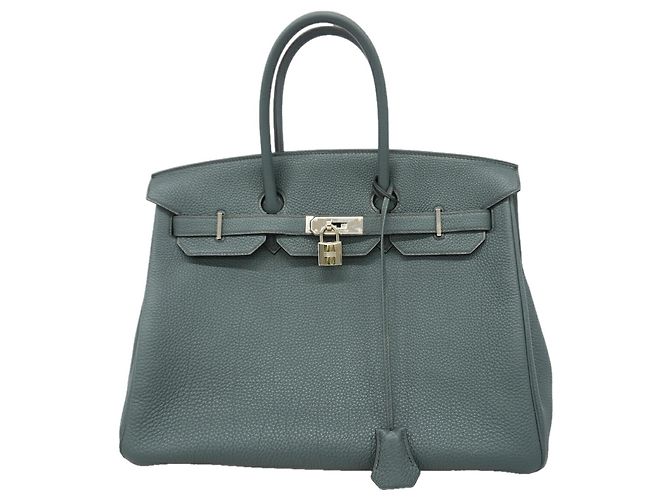 Hermès Sac à main Hermes Birkin 35 Bleu