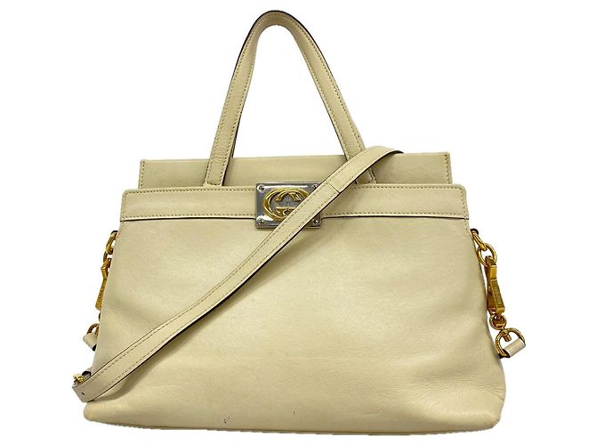 Gucci Interlocking G Handtasche Roh