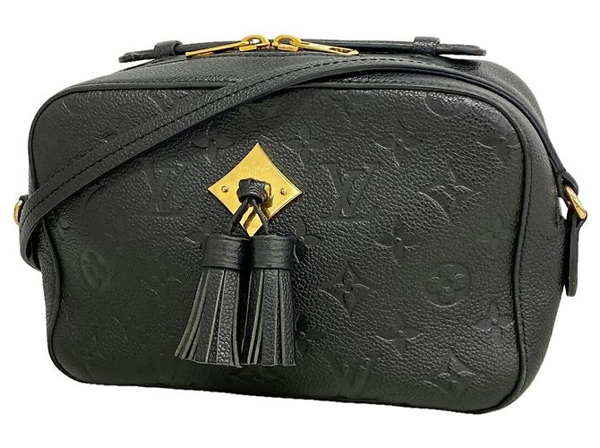 Borsa Louis Vuitton Monogram Empreinte Saint-Onge Nero