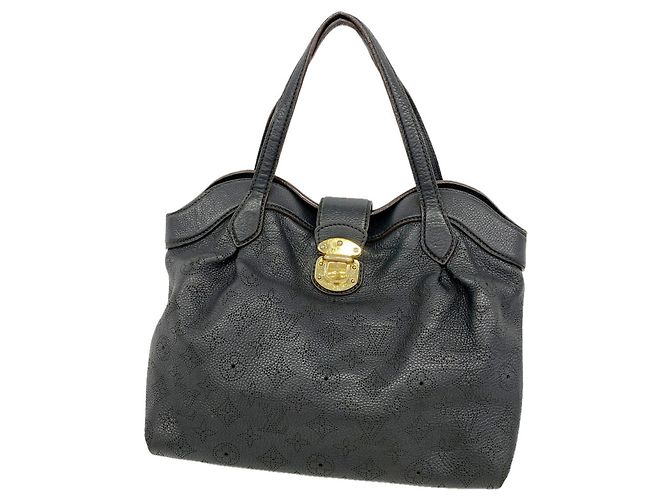 Borsa Louis Vuitton Mahina Seals PM Nero
