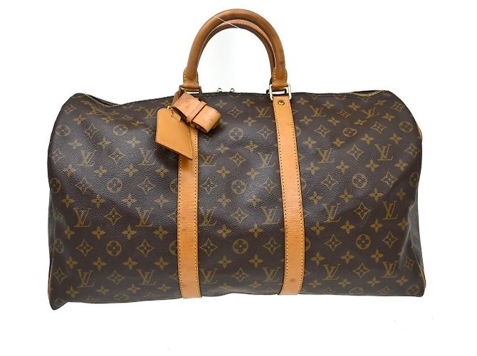 Louis Vuitton Keepall Monogram Canvas 50 Marrom