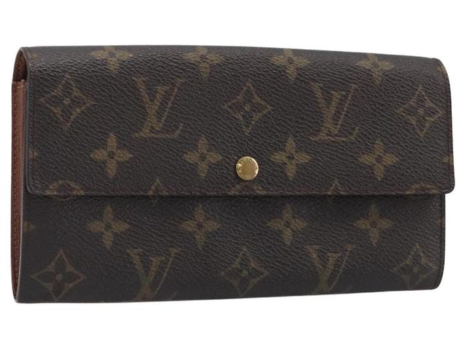Louis Vuitton Sarah Wallet NM Monogram Canvas Brown