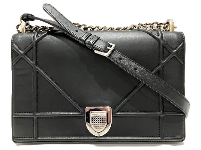 Borsa a tracolla Christian Dior Diorama Nero