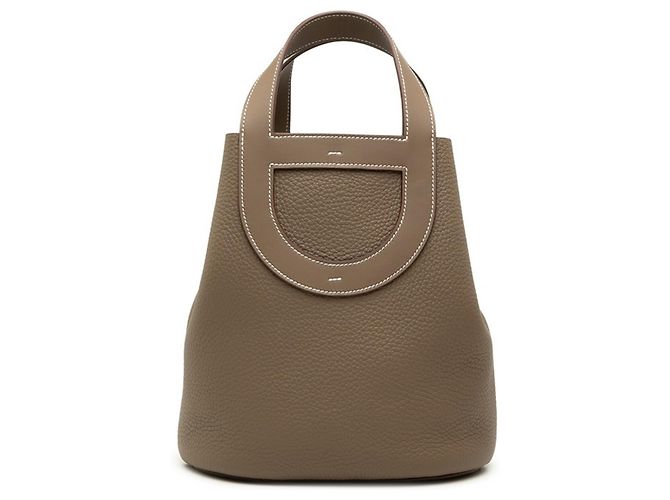 Hermès Borsa Hermes In the Loop 23 Beige Taupe