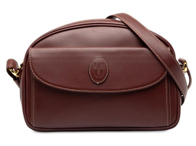 Borsa a tracolla Cartier Must Line Bordò