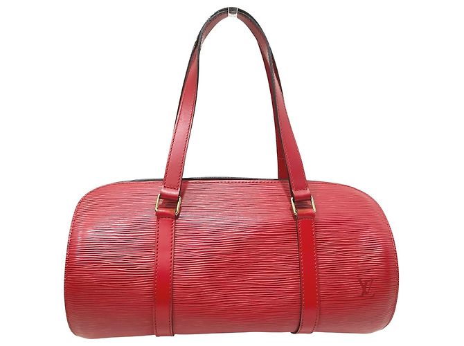 Sac à main Louis Vuitton Soufflé Rouge