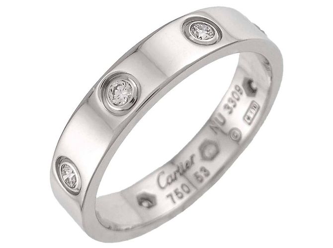 Anello Cartier Mini Love Interamente Diamanti