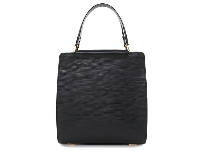 Sac à main Louis Vuitton Figari PM en cuir Epi Noir