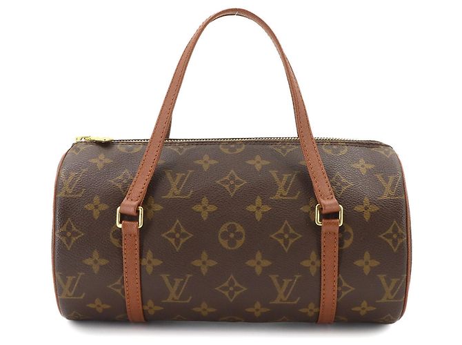 Sac à main Louis Vuitton Papillon 26 Monogram Marron Monogramme
