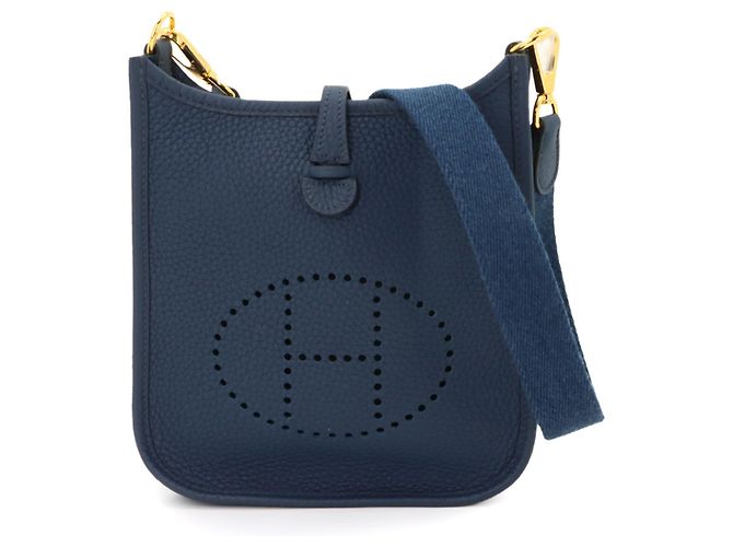 Hermès Bolso de hombro Hermes Evelyne Amazon TPM Azul