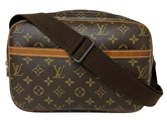 Bolso Louis Vuitton Monogram Reporter PM Castaño Monograma