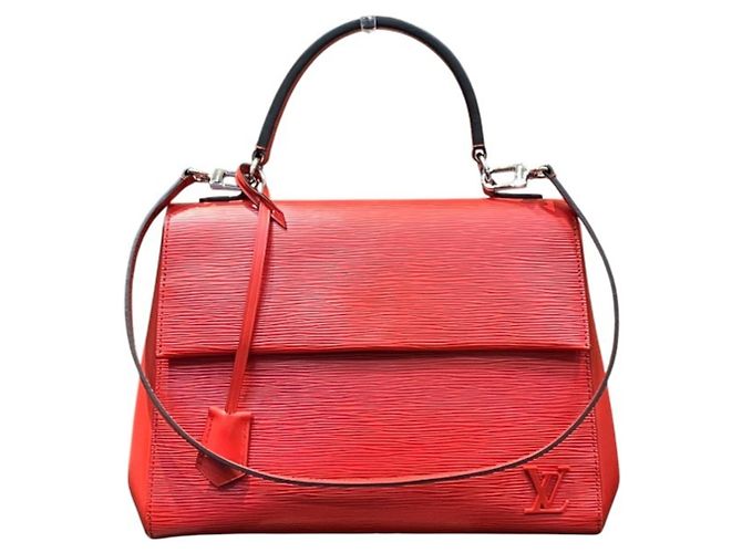 Borsa Louis Vuitton Epi Cluny MM Rosso