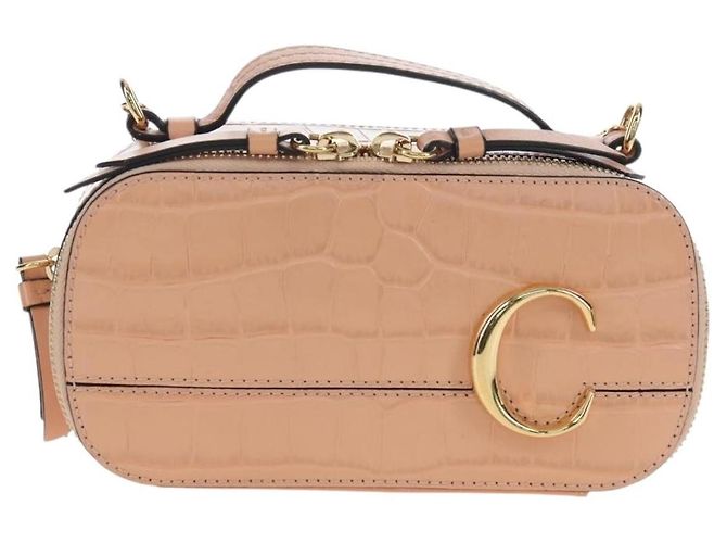 Chloé Chloe C Vanity Leather Mini Rose