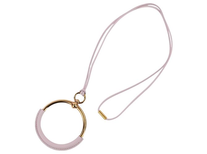 Hermès Hermes Kara Loop Grand Halskette Pink Golden